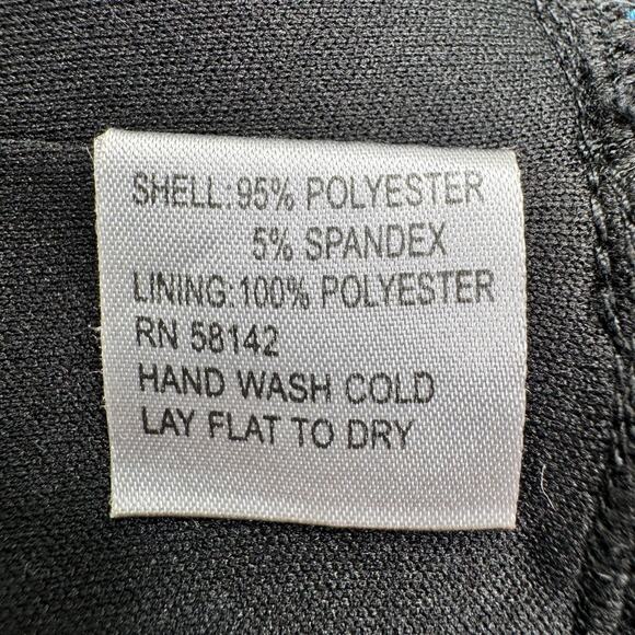 Muse Boston Proper Smocked Empire Waist Maxi Dress 8 Paisley Blue Black Padded - Picture 11 of 11